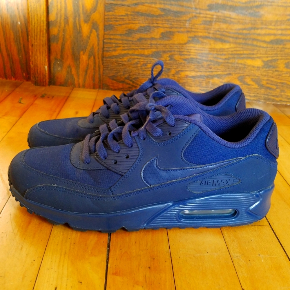 Monochrome Blue Nike Air Max sneakers